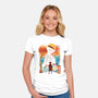 Ukiyo King Pirate-Womens-Fitted-Tee-dandingeroz
