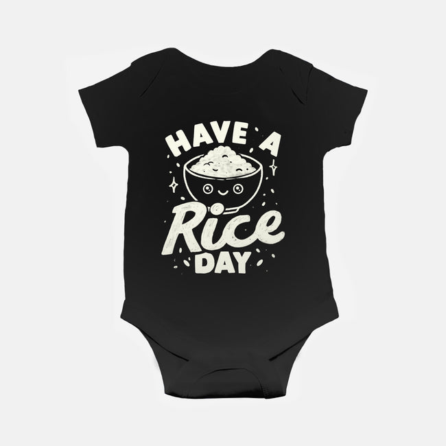 Have A Rice Day-Baby-Basic-Onesie-tobefonseca