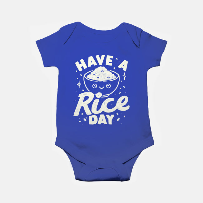 Have A Rice Day-Baby-Basic-Onesie-tobefonseca