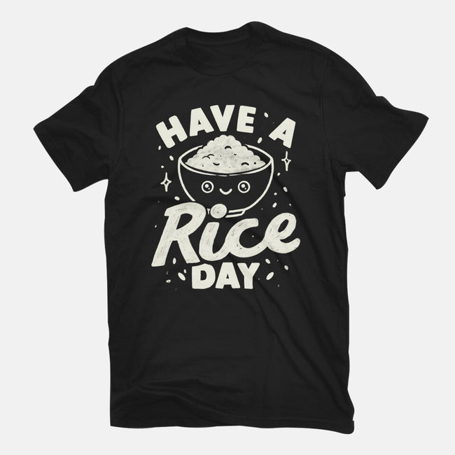 Have A Rice Day-Womens-Basic-Tee-tobefonseca