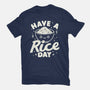 Have A Rice Day-Womens-Basic-Tee-tobefonseca