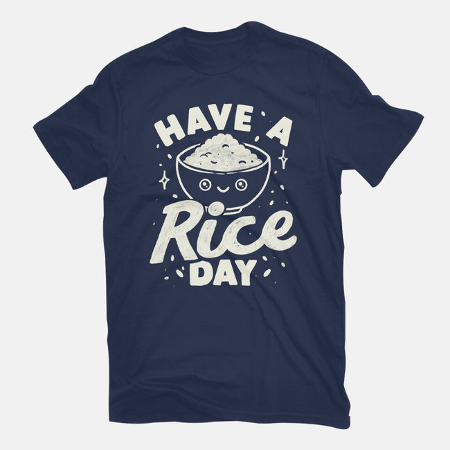 Have A Rice Day-Mens-Basic-Tee-tobefonseca