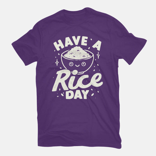 Have A Rice Day-Womens-Basic-Tee-tobefonseca