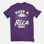 Have A Rice Day-Womens-Basic-Tee-tobefonseca