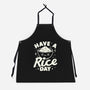 Have A Rice Day-Unisex-Kitchen-Apron-tobefonseca