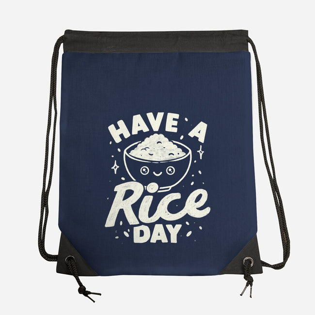 Have A Rice Day-None-Drawstring-Bag-tobefonseca