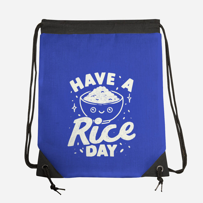 Have A Rice Day-None-Drawstring-Bag-tobefonseca