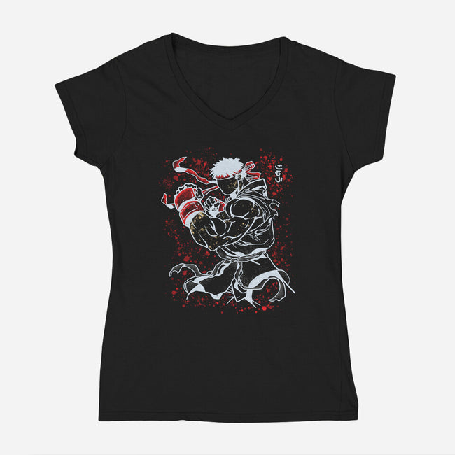 Ryu-Womens-V-Neck-Tee-turborat14