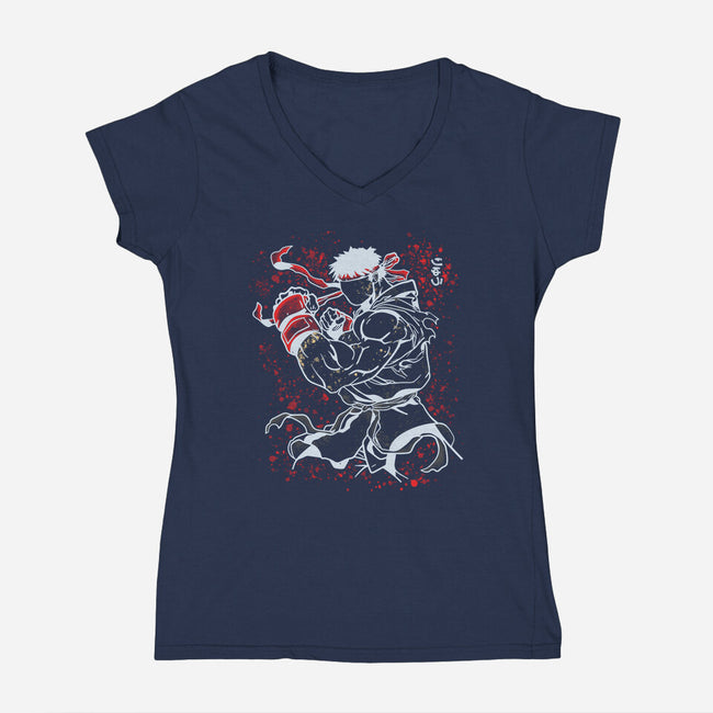 Ryu-Womens-V-Neck-Tee-turborat14