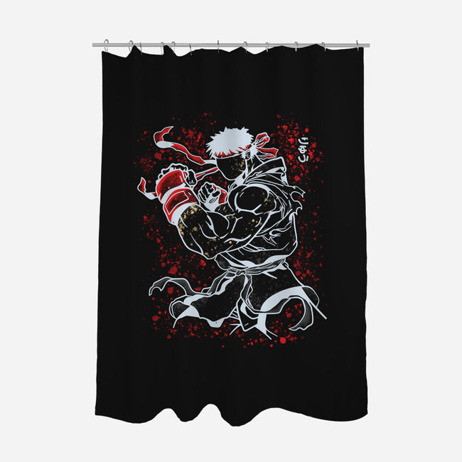 Ryu-None-Polyester-Shower Curtain-turborat14