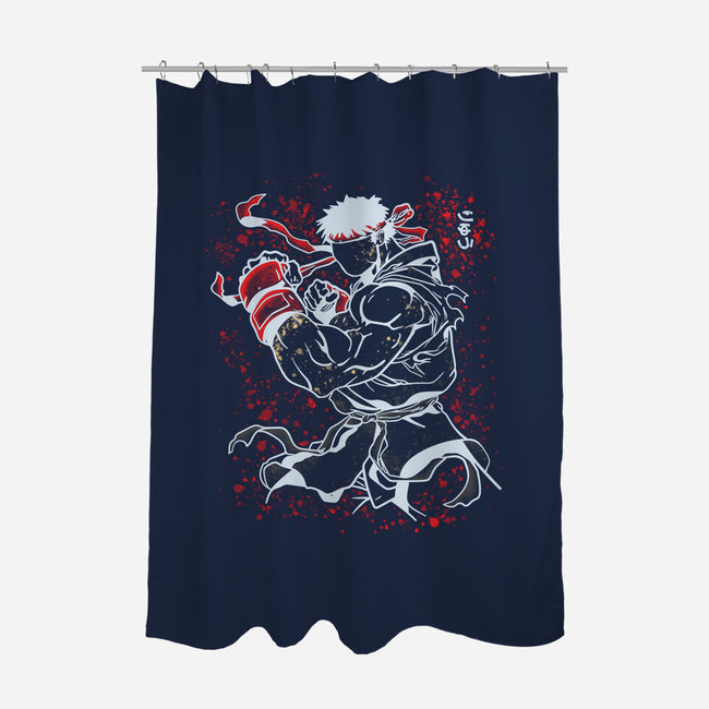 Ryu-None-Polyester-Shower Curtain-turborat14
