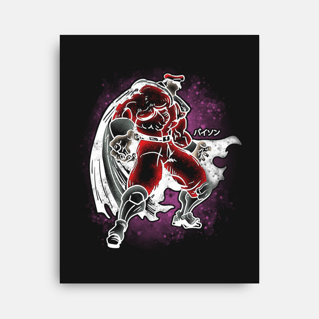 M Bison-None-Stretched-Canvas-turborat14