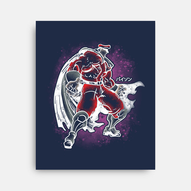 M Bison-None-Stretched-Canvas-turborat14
