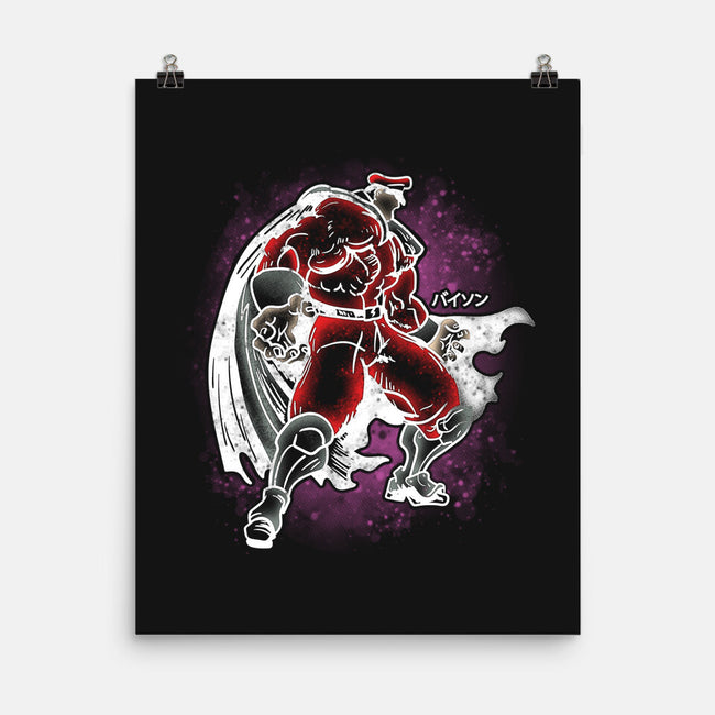 M Bison-None-Matte-Poster-turborat14