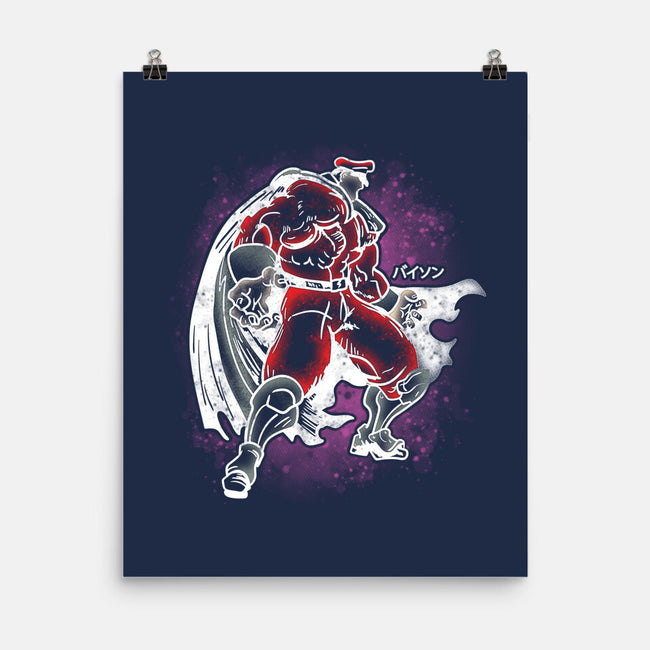 M Bison-None-Matte-Poster-turborat14