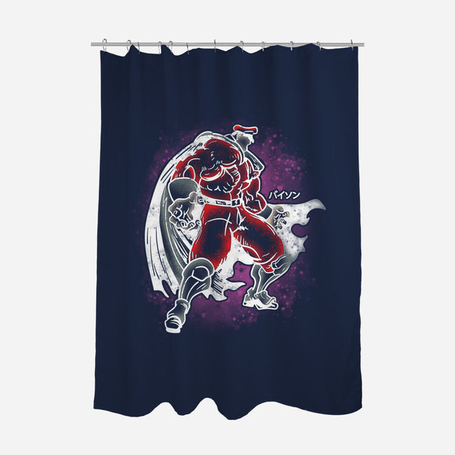 M Bison-None-Polyester-Shower Curtain-turborat14