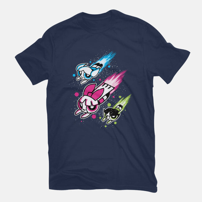 Super Color Girls-Womens-Fitted-Tee-nickzzarto