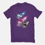 Super Color Girls-Womens-Fitted-Tee-nickzzarto