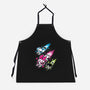 Super Color Girls-Unisex-Kitchen-Apron-nickzzarto