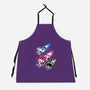 Super Color Girls-Unisex-Kitchen-Apron-nickzzarto