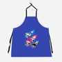 Super Color Girls-Unisex-Kitchen-Apron-nickzzarto