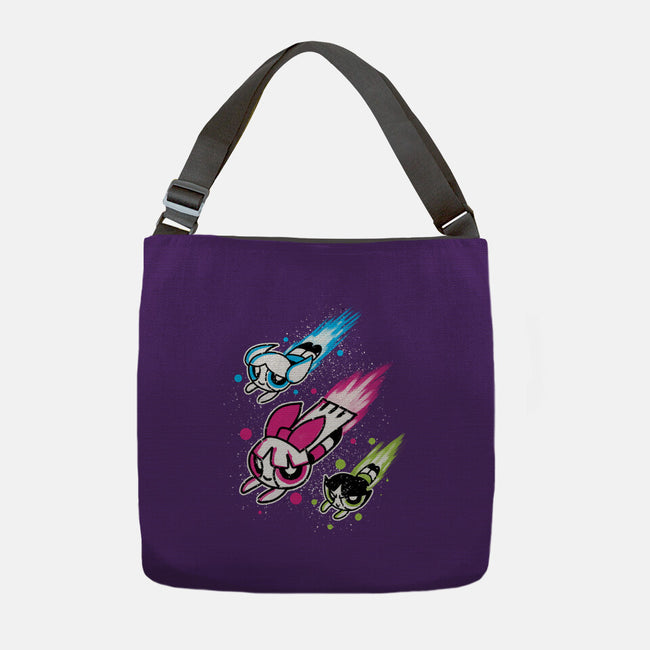 Super Color Girls-None-Adjustable Tote-Bag-nickzzarto