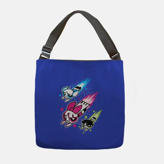 Super Color Girls-None-Adjustable Tote-Bag-nickzzarto