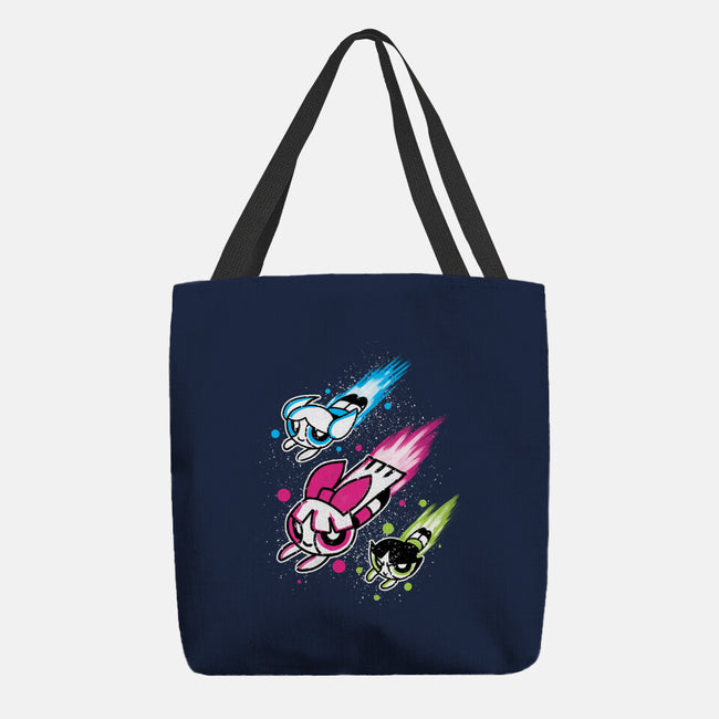 Super Color Girls-None-Basic Tote-Bag-nickzzarto