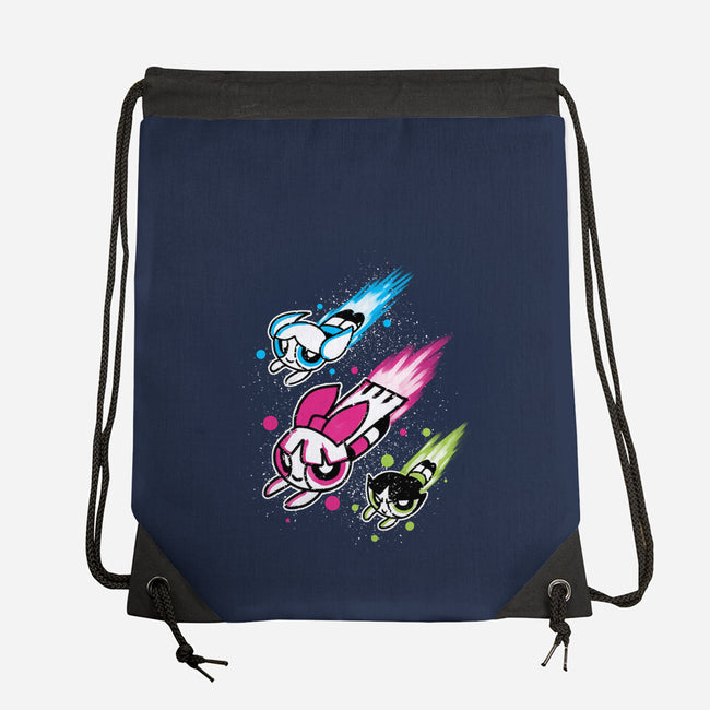 Super Color Girls-None-Drawstring-Bag-nickzzarto