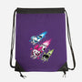 Super Color Girls-None-Drawstring-Bag-nickzzarto