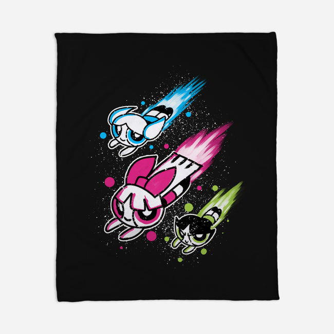 Super Color Girls-None-Fleece-Blanket-nickzzarto