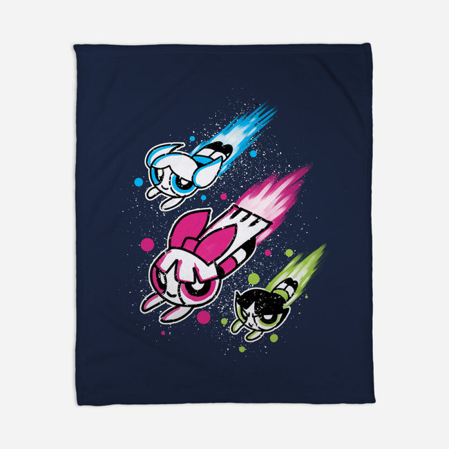 Super Color Girls-None-Fleece-Blanket-nickzzarto