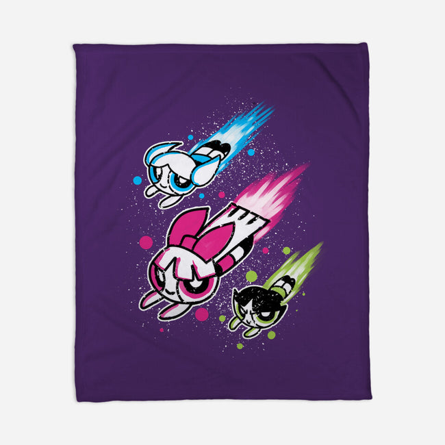 Super Color Girls-None-Fleece-Blanket-nickzzarto