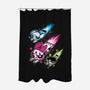 Super Color Girls-None-Polyester-Shower Curtain-nickzzarto