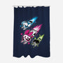 Super Color Girls-None-Polyester-Shower Curtain-nickzzarto