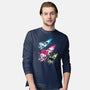 Super Color Girls-Mens-Long Sleeved-Tee-nickzzarto