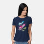 Super Color Girls-Womens-Basic-Tee-nickzzarto