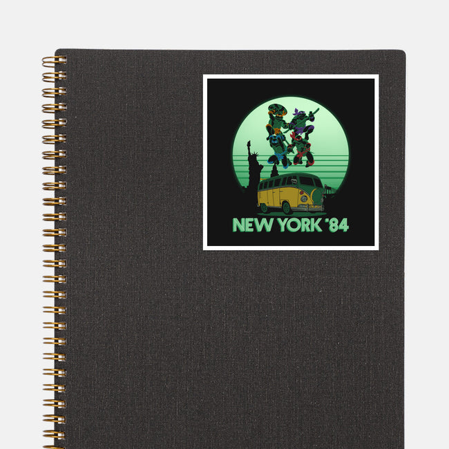 New York 84-None-Glossy-Sticker-rmatix