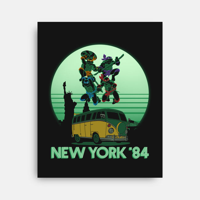 New York 84-None-Stretched-Canvas-rmatix