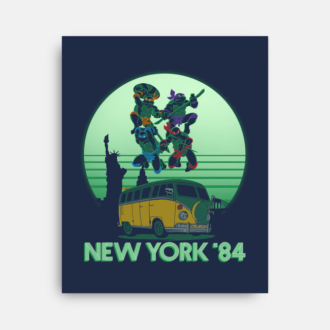 New York 84-None-Stretched-Canvas-rmatix