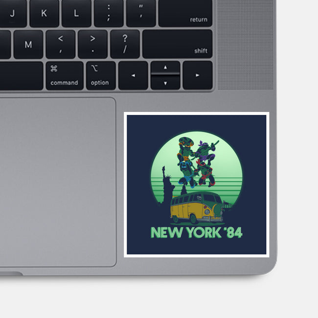 New York 84-None-Glossy-Sticker-rmatix