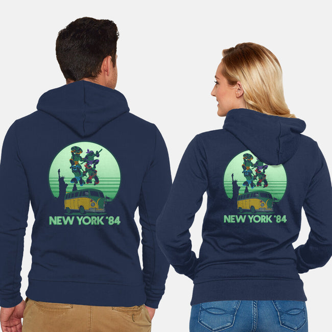 New York 84-Unisex-Zip-Up-Sweatshirt-rmatix