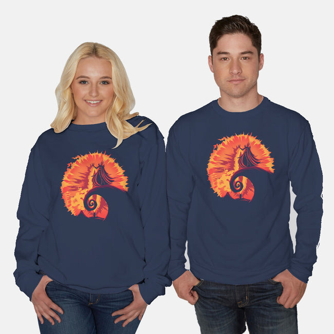 Nightmare Before Conquest-Unisex-Crew Neck-Sweatshirt-rmatix