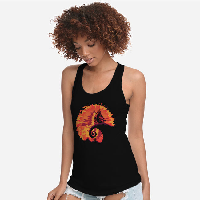 Nightmare Before Conquest-Womens-Racerback-Tank-rmatix