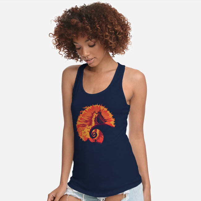 Nightmare Before Conquest-Womens-Racerback-Tank-rmatix