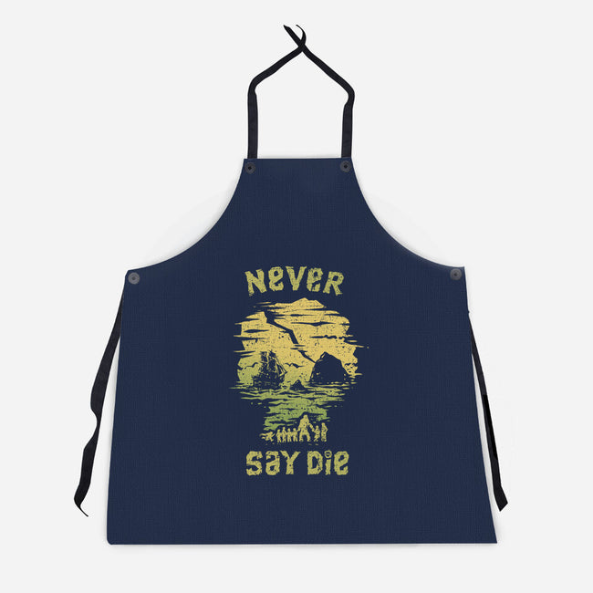 They Never Say Die-Unisex-Kitchen-Apron-kg07