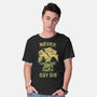 They Never Say Die-Mens-Basic-Tee-kg07