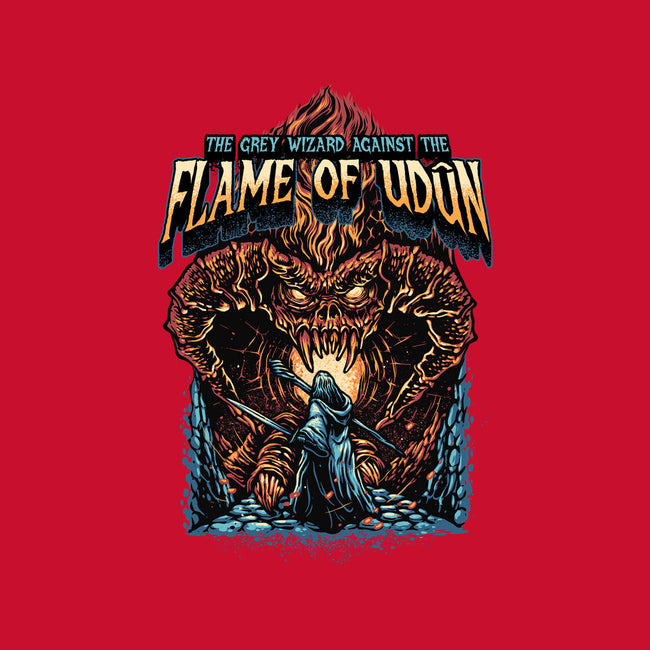 Wizard Against The Flame-Mens-Heavyweight-Tee-glitchygorilla