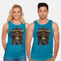 Wizard Against The Flame-Unisex-Basic-Tank-glitchygorilla