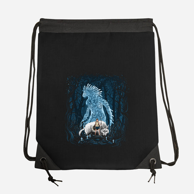 The Princess In The Forest-None-Drawstring-Bag-zascanauta